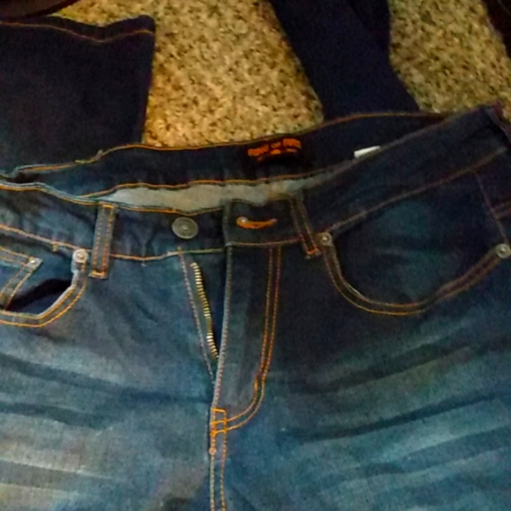 Men's blue jeans